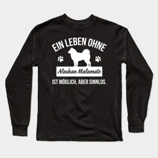 Alaskan Malamute Long Sleeve T-Shirt